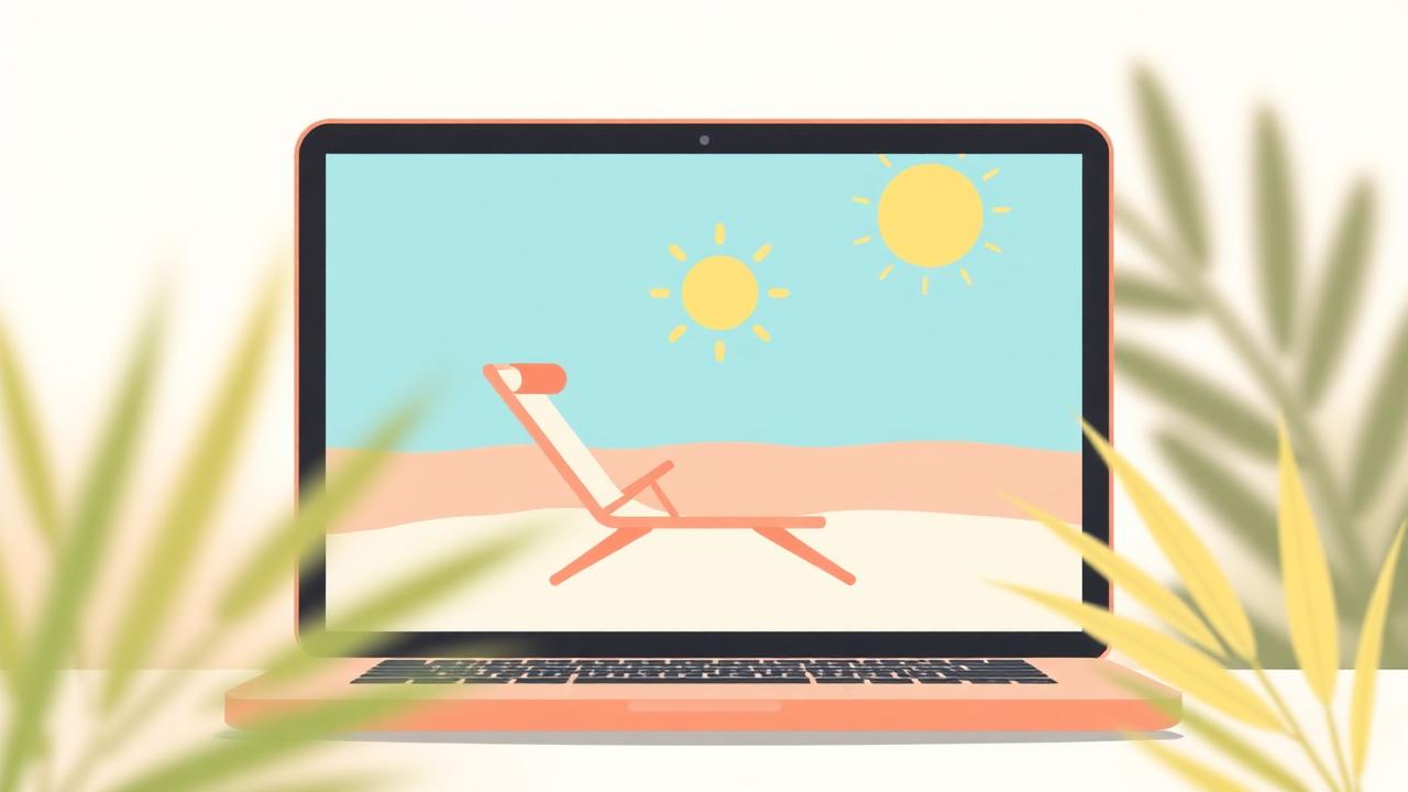 Vakantie als ZZP'er: zo regel je inkomen, klanten en rust